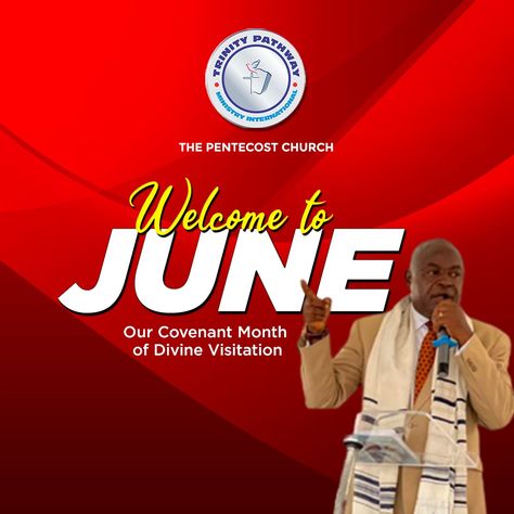 Welcome to June Welcome To June, Happy New Month, Church Flyer, Pentecost, New Month, The Covenant, Happy New, Quick Saves