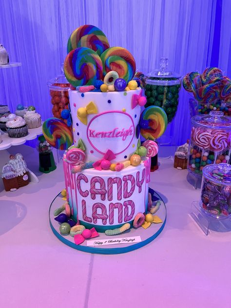 Candyland Sweet 16 Party, Candy Land Birthday Cake, Candyland Theme Cake, Candyland Halloween, Candy Land Birthday Party Ideas, Candyland Theme Party, Candyland Birthday Party Ideas, Candy Land Birthday, Candyland Theme