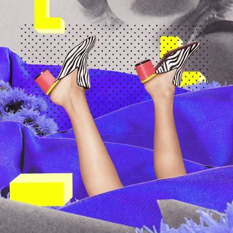 Fashion Motion Graphics, Animated Collage, Animated Photography, Retro Fashion Photography, Collage Animation, Gif Design, Fashion Animation, Gif Fashion, Collage Video