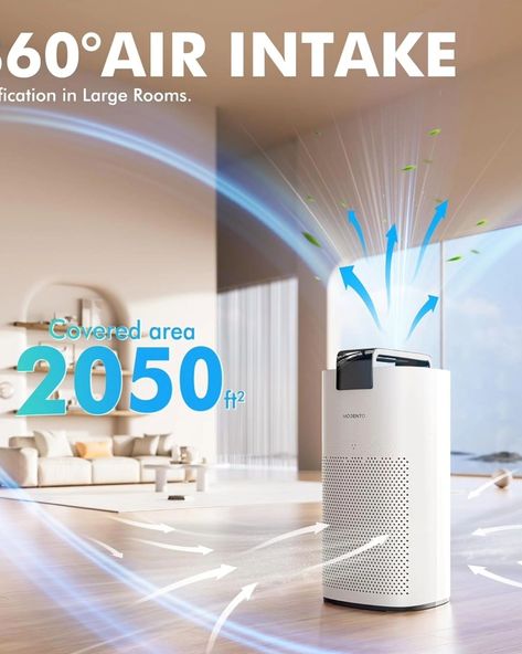 Air Purifiers for Home Large Room Up to 2050 Ft with PM 2.5 Air Quality Sensor, Smart WiFi and Sleep Mode Clip the C0upon and apply Code: V8PVFJSO https://amzn.to/4fVq5e6 L!nk to purchase is located in my bio/profile @minionrun_deals #amazondeals #amazonfinds #amazon #sale #hotdeals #promo #code Air Purifier Design, Home Air Purifier, Amazon Sale, Air Purifiers, Devices Design, Smart Wifi, Ambient Light, Hepa Filter, Air Quality