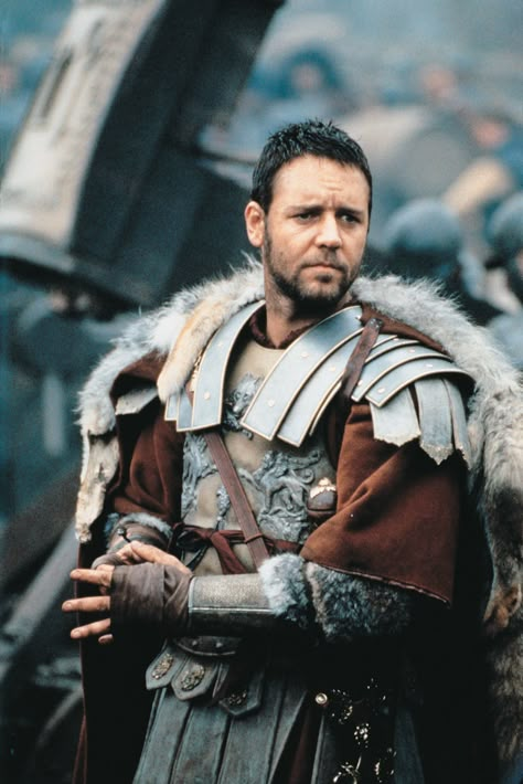 Maximus Decimus Meridius, Russell Crowe Gladiator, Gladiator 2000, Disneysea Tokyo, Gladiator Movie, Djimon Hounsou, Russell Crowe, Roman Soldiers, Ryan Gosling