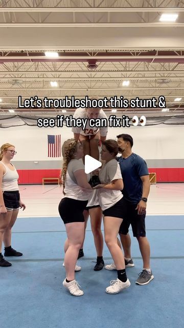 Cheer Moxie on Instagram: "Check out this before & after! These changes and tips really helped them go from falling to being able to nail the stunt to the top! 🎉
If you want advice, tips, skills reviews, etc. download the Cheer Moxie app to book a virtual consultation! 👏" Cheer Stunt Tips, Cheer Tryout Tips, Cool Cheer Stunts, Virtual Consultation, Cheerleading Ideas, Cheer Routines, Cheer Stunts, Cheerleading, The Top