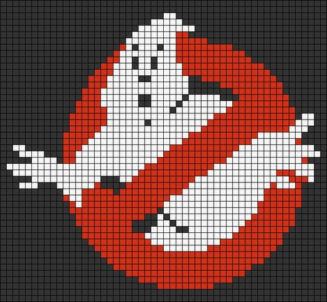 Alpha Patterns Halloween, Movie Alpha Pattern, Tapestry Crochet Ideas, Pixel Drawing, Custom Monster High Dolls, Ghost Busters, Graph Design, Pixel Art Grid, Graph Paper Art