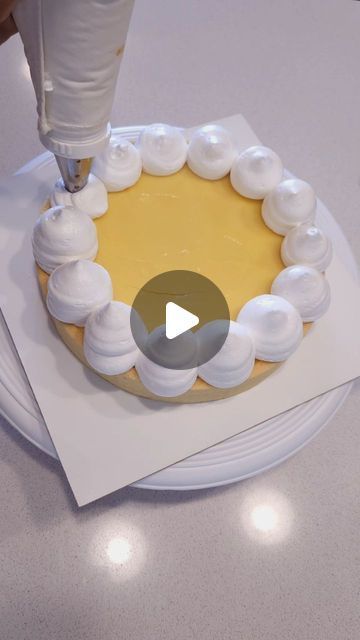 Pie Decoration, Lemon Meringue Pie, Perfect Pies, Lemon Pie, 10k Views, Pies & Tarts, Lemon Meringue, By Grace, Meringue