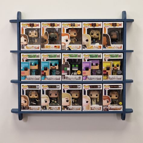 ✅ CLICK THE LINK!⬆️ Stylish Funko Pop display shelf that mounts to your wall! Made of MDF and holds up to 20+ Pops. #funkopop #funkopopdisplay . #Figurine #Funko_Pop_Box_Display_Ideas #Funko_Pop_Storage #Funko_Pop_Display_Ideas_With_Boxes Funko Pop In Boxes Display Ideas, Funko Pop Box Display Ideas, Pop Figures Display Shelves, Funko Pop Storage, Funko Pop Display Ideas With Boxes, Funko Pop Display Ideas Shelves, Funky Pop Display Ideas, Pop Figure Display Ideas, Funko Pop Display Shelves