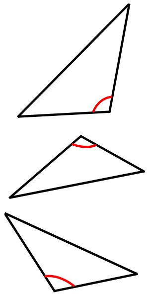 Acute, Obtuse, and Right Triangles Kinds Of Triangles, Acute Triangle, Obtuse Triangle, Obtuse Angle, Geometry Lessons, Acute Angle, Right Triangle, The Angle, Drawing Exercises