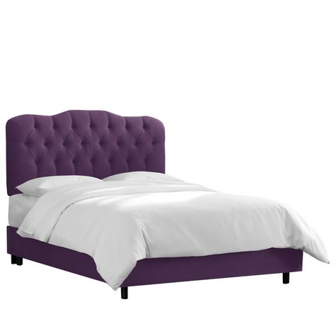 Purple bed covers