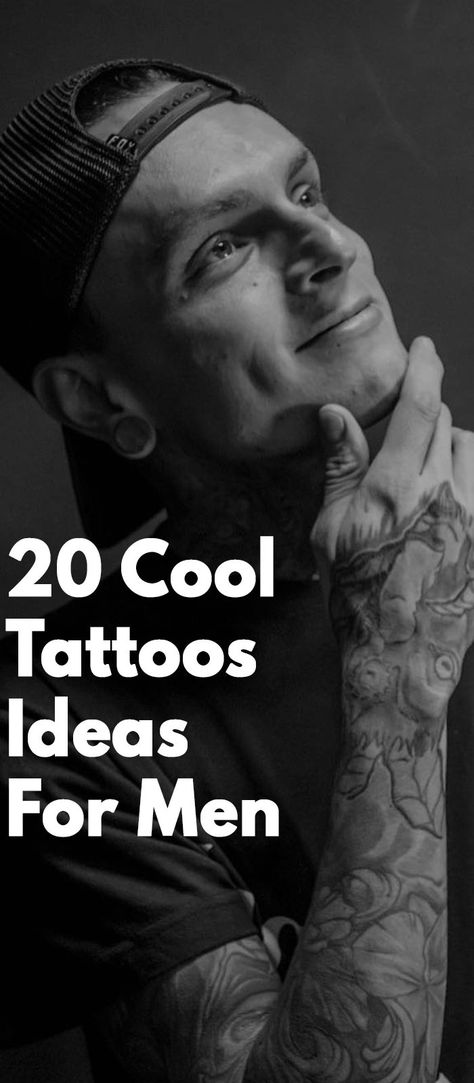 20 Cool Tattoo Ideas For Men Tattoo Ideas For Men Meaningful Family, Man Tatoos Ideas, New Tattoos Men, Best Tattoo Design For Men Unique, Tatoos Men Back, Family Over Everything Tattoo Men, Trending Tattoos Men, Best Tattoos For Men Ideas, Little Tattoos Men