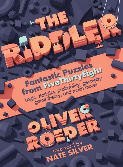 PRICES MAY VARY. The most mind-bending puzzles on the internet appear weekly in Oliver Roeder’s “The Riddler” column. Presented by Nate Silver’s FiveThirtyEight, an online mecca for statistics nerds, the column attracts a rabid community of puzzlers (including the coach of the U.S. Math Olympiad team and a scientist at NASA’s Jet Propulsion Laboratory) who rush to submit solutions and extensions. Now, FiveThirtyEight presents the first-ever Riddler collection, featuring the column’s most popular problems, which draw on geometry, logic, statistics and game theory, along with six never-before-published puzzles. The simplest require a mere flash of insight, whilst the toughest involve deep applications of analysis and probability theory. Can you rig an election? What’s the best way to drop a Math Riddles, The Riddler, Most Popular Books, Interesting Books, Game Theory, Contemporary Fiction, Maths Puzzles, Math Books, Puzzle Books