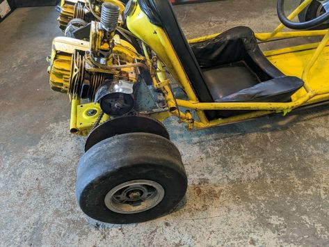 Gallery - 1961 McCulloch Go Kart Drill Powered Go Cart, Cool Go Karts, Go Karts For Sale, Vintage Go Karts, Ninebot Gokart, Go Kart Engines, Mcculloch Chainsaw, Go Kart Chassis, Go Kart Chassis Design