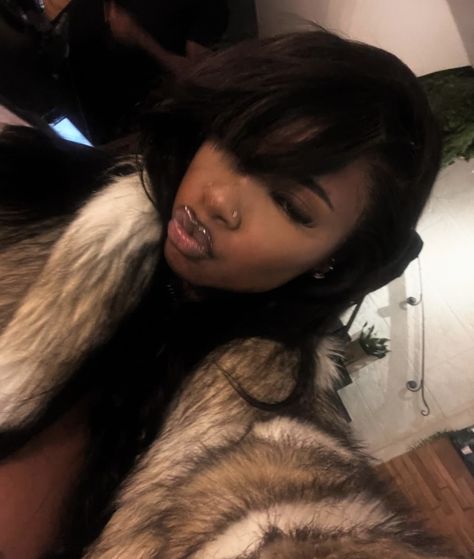 Kash Doll Wallpaper, Kash Doll Aesthetic, Kash Paige Aesthetic, Ashley Nicole King Bgc, Ashley King Bgc 6, Kash Doll Pregnant, Kash Doll, Kash Doll Fur Coat, Doll Aesthetic