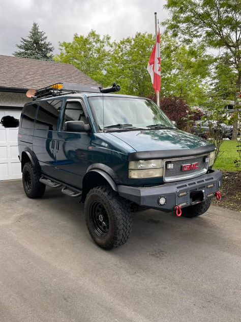 Chevy Astro Van Camper, Van Adventure, Van Decor, Chevy Astro Van, Landing Ideas, Gmc Vans, Astro Van, Van Camper, Gmc Safari