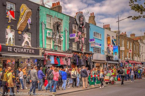 Camden High Street photographed by Jocelyn Mifsud - The Best Of Camden Town In Photos | Londonist Camden Street, History Of England, London History, Camden Town, Design Master, London Calling, London Life, London England, Places To Go