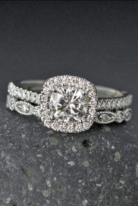 Rings Ideas, Future Engagement Rings, Ring Styles, Beautiful Wedding Rings, White Gold Engagement Ring, Dream Engagement, Dream Engagement Rings, Beautiful Engagement Rings, Rings Engagement