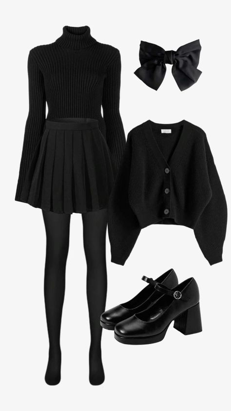 Hogwarts Outfits Aesthetic, Elegante Casual, Mode Inspo, Goth Outfits, Alternative Outfits, Really Cute Outfits, Edgy Outfits, Casual Style Outfits, Mode Inspiration