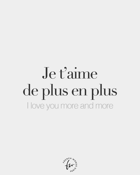 French Words (@frenchwords) • Instagram photos and videos French Love Phrases, French Word Tattoos, France Quote, French Love Quotes, French Words Quotes, Words That Describe Feelings, French Phrases, Love Quotes For Boyfriend, Rare Words