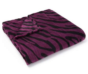 Bedding | For the Home | Big Lots Zebra Print Decor, Zebra Print Bedding, Purple Zebra Print, Scene Room, Comforters Bed, Scene Bedroom, Purple Zebra, Purple Rooms, Striped Blankets