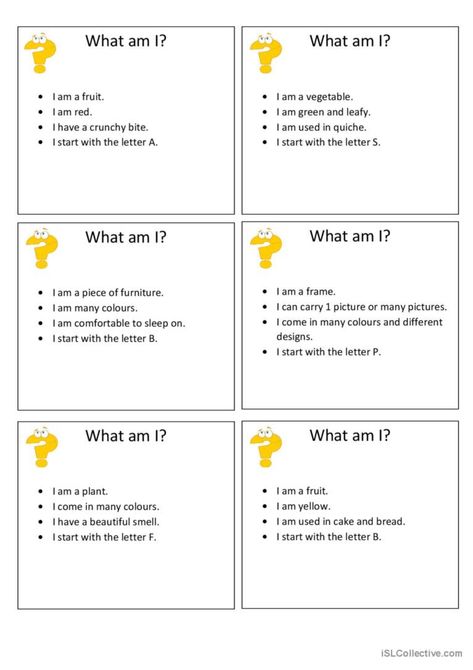 What Am I To You Questions, Who Am I Activity Kids, Australian English, Class Activity, Esl Vocabulary, Language Goals, Conversation Cards, Wh Questions, Vocabulary Practice