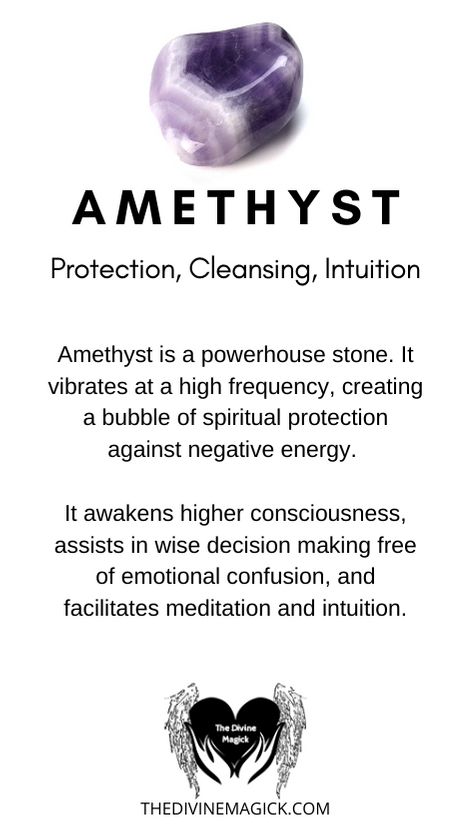 Amethyst (Protection, Cleansing, Intuition) Amethyst Stone Meaning, Amethyst Meaning Crystals, Benefits Of Amethyst Crystals, Cristal Meaning, How To Cleanse Amethyst Crystal, Cleansing Amethyst Crystal, Amethyst Cleansing, Spiritual Natural Amethyst Stones, Amethyst Protection