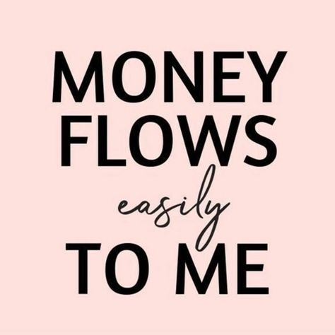 Flow Quotes, Manifest Money Fast, Money Flow, Vision Board Photos, Vision Board Pictures, Financial Abundance, I Am Affirmations, Vision Board Affirmations, Vision Board Manifestation