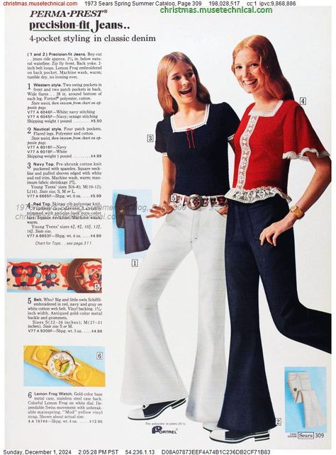 1973 Sears Spring Summer Catalog, Page 309 - Catalogs & Wishbooks Y2k Catalog, 70s Catalog, 1970s Accessories, Superstar Barbie, Sears Catalog, 60s 70s Fashion, Groovy 70s, Seventies Fashion, Seventeen Magazine