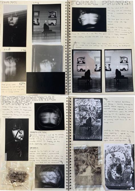 Photography Sketchbook, Portfolio Booklet, Archive Website, Journal Project, Booklet Design, Experimental Photography, Photo Journal, Photography Projects, Photo Book