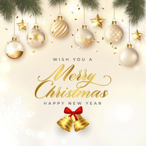 Merry christmas and new year with jingle... | Premium Vector #Freepik #vector #christmas #greeting #new-year #xmas Merry Christmas Wallpapers, Xmas Wallpapers, Christmas Wallpaper Hd, 2024 Images, Christmas Pickle, Merry Christmas Gif, Merry Christmas Wallpaper, Xmas Greetings, Merry Christmas Funny