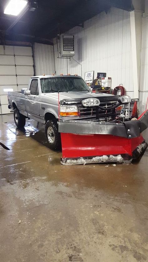 Ford F-250 Regular Cab Snow Plow Jeep Wrangler Pickup, Wrangler Pickup, Plow Truck, Pickup Trucks For Sale, Truck Mods, Custom Pickup Trucks, Regular Cab, Snow Removal, Snow Blower