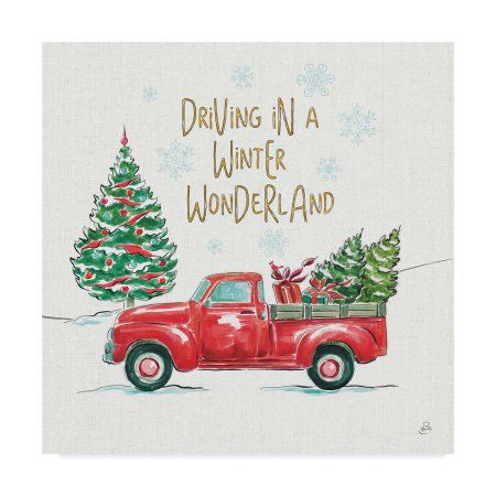 Christmas In The Country, Natal Country, Christmas Ios, Christmas Pic, Vintage Clipart, Vintage Red Truck, Funny Holiday, Watercolor Ideas, Christmas Truck