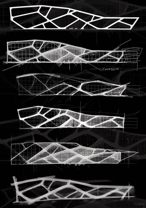 Art Gallery Architecture, Gallery Architecture, متحف فني, Concept Models Architecture, Conceptual Architecture, Mall Design, Architecture Concept Diagram, Parametric Architecture, Architecture Design Drawing