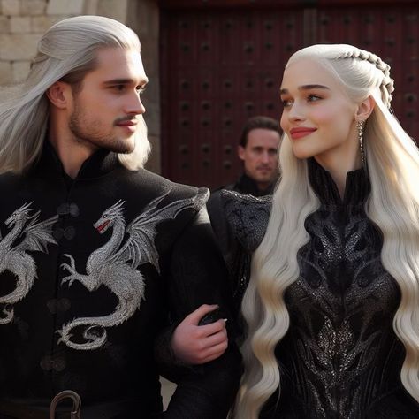 Aegon Iii, Couple Posts, Visenya Targaryen, Queen Of Dragons, Summer Makeup Trends, Targaryen Art, Crazy Ideas, Photos Of People, Gra O Tron