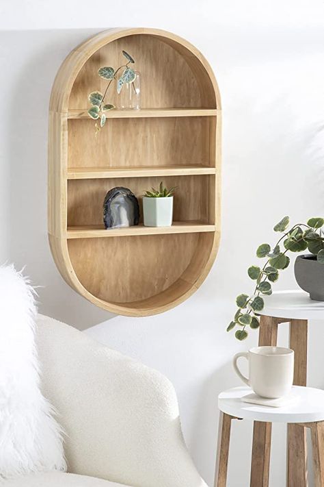 Accent Wall Shelf, Wall Frame Set, Wall Mirrors Set, Wood Accent Wall, Modern Shelf, Organization Furniture, Scandinavian Style Interior, Wood Accent, Shelves In Bedroom