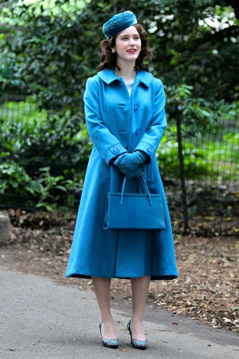 Midge Maisel Style, The Marvelous Mrs Maisel Fashion, Midge Maisel Outfit, Marvelous Ms Maisel, 50s Aesthetic Outfits, Mrs Maisel Outfits, Mrs Maisel Clothes, Maisel Outfits, Miriam Maisel