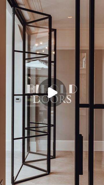 𝘽𝙇𝘼𝘾𝙆 𝙎𝙏𝙀𝙀𝙇 𝘿𝙊𝙊𝙍𝙎 on Instagram: "Experience the elegance and functionality of our bifold steel doors! 🚪✨   Enhance your space with their sleek design and enjoy the benefits of durability and security. 🔒🏠   Let the natural light flood in and create a seamless connection between your indoor and outdoor spaces. ☀️🌿   Transform your home with our bifold steel doors today!  #blacksteeldoors #steeldoors #doors #interiordesign #steelwindows #steel #securitydoors #architecture #design #securitydoor #steeldoor #internaldoors #externaldoors #firerated #doorsofinstagram #doordesign #interior #showroom #london https://blacksteeldoors.co.uk/internal/bifolding-doors/" Black Internal Bifold Doors, Bifold Crittal Doors, Bifold Crittal Doors Internal, Bifold Internal Doors, Black Crittal Bifold Doors, Black Bifold Doors, Bifold Doors Kitchen, Industrial Interior Design Commercial, Interior Bifold Doors