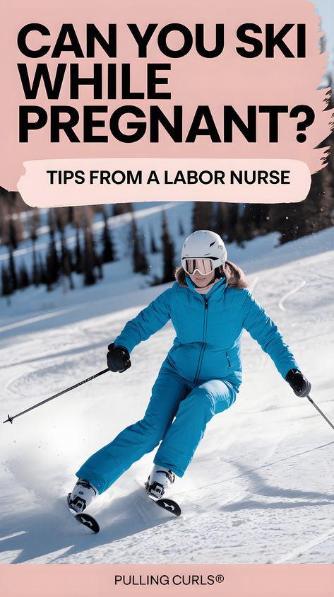 Not sure if you can ski while expecting? This guide covers tips for women ski enthusiasts looking to balance a ski vacation with exercise while pregnant. Save this pin for practical exercises during pregnancy that help you stay fit. Working While Pregnant, Pregnancy Planning Resources, Exercises During Pregnancy, Exercises For Pregnant Women, Pregnancy Planning, Exercise While Pregnant, Ovulation Tracking, Newly Pregnant, Prenatal Classes