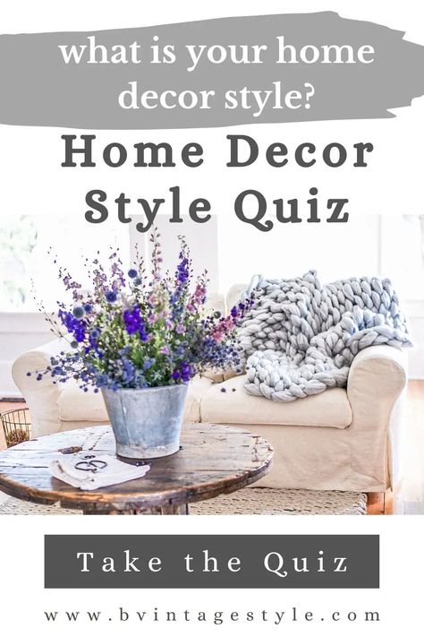 Whats My Style Quiz Home Decor, What Is My Decorating Style Quiz, What Is My Decorating Style, Affordable Room Decor, Decorating Styles Quiz, Interior Design Styles Quiz, Different Home Decor Styles, Style Quizzes, Design Style Quiz