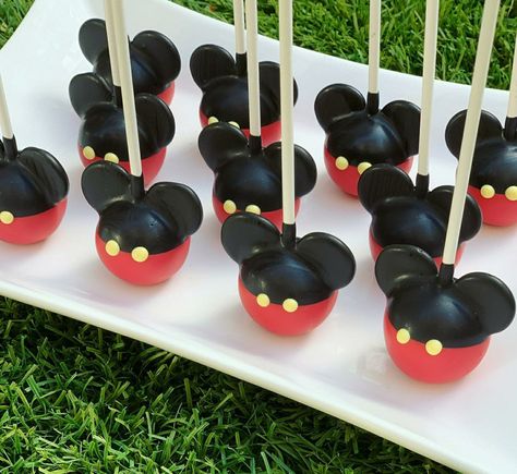 Diy Mickey Mouse Desserts, Mickey Mouse Birthday Cake Pops, Oh Twodles Cake Pops, Mickey Mouse Birthday Treats Dessert Tables, Mickey Mouse Cookies 3rd Birthday, Mickey Mouse Birthday Treat Ideas, Mickey Mouse Birthday Dessert Table, Second Birthday Food Ideas, Mickey Mouse Dessert Ideas