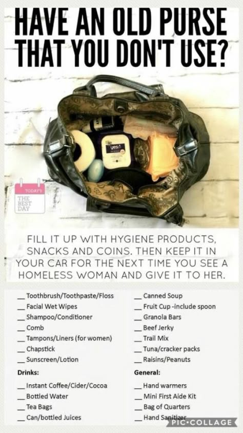 Homeless Bags, Homeless Care Package, Charity Work Ideas, Blessing Bags, Emergency Preparedness Kit, Gift For Mom Christmas, Christmas Gift Basket Ideas, Charity Work, Christmas Gift For Mom