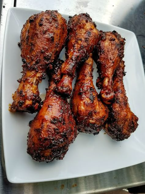 Grilled Chicken Leg Recipes, Molasses Chicken, Molasses Glaze, Best Freeze Dried Food, Apricot Chicken, Beef Jerky Recipes, Peach Preserves, Ayam Bakar, Grilled Chicken Recipes