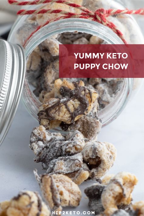 Puppy Chow Recipe, Chow Recipe, Puppy Chow Recipes, Lazy Keto, Keto Sweets, Keto Snack, Keto Friendly Desserts, Low Carb Breakfast Recipes, Diet Snacks