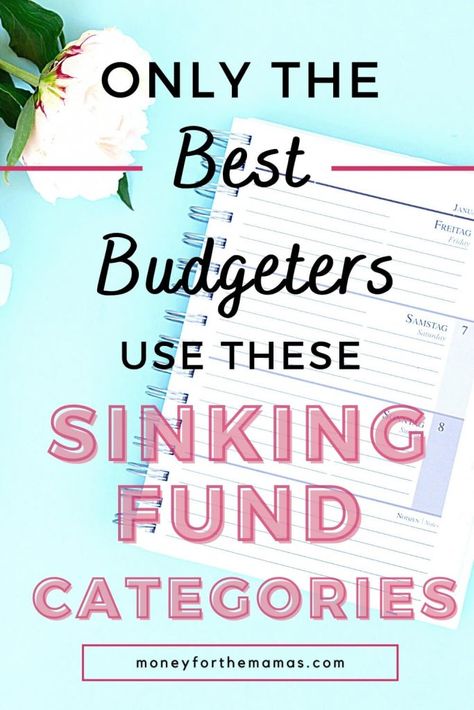 Sinking Funds Categories, Sinking Fund Categories, Budget Hacks, Sinking Fund, Saving Money Frugal Living, Money Makeover, Cash Budget, Management Strategies, Saving For College