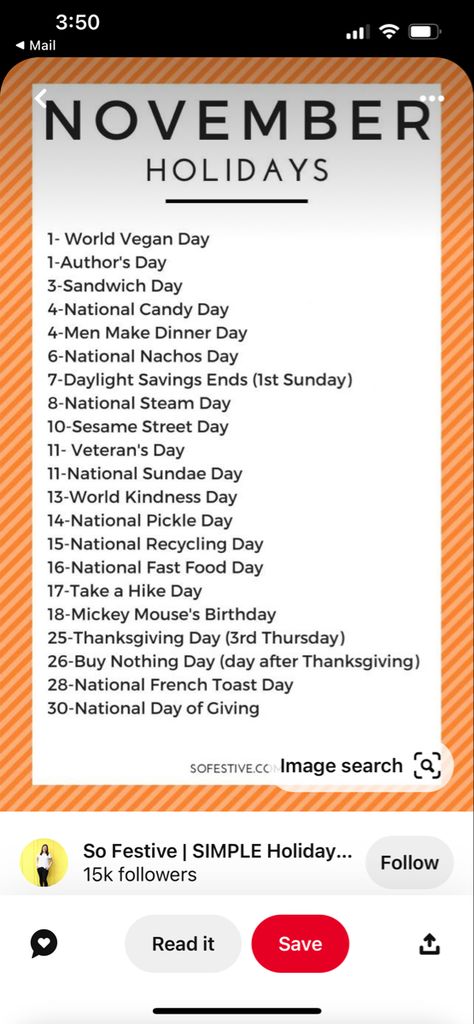 National Nacho Day, National Candy Day, World Vegan Day, November Holidays, Sandwich Day, World Kindness Day, National Days, National Day, Simple Holidays