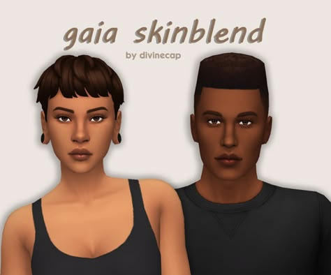 gaia skinblend | dc on Patreon Gaia Skinblend, 4 Hairstyles, Making Content, The Sims 4 Skin, Makeup Cc, Sims 4 Mm Cc, Sims 4 Body Mods, Sims 4 Cc Skin, Sims Games