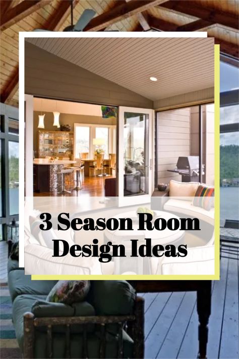 Three-season areas are enhancements enclosed with glass. Many rooms showcase floor-to-ceiling home windows with UV defense to protect both furnishings as well as occupants from the sunlight. These enhancements could start as anything from a spot of turf in the backyard to a patio area or veranda. 3 Season Room Decor, Three Season Room Decorating Ideas, Enclosed Deck Ideas Four Seasons, Four Season Room With Fireplace, 3 Season Room Ideas Patio Enclosures, Three Season Room Ideas Enclosed Porches, 3 Season Room Ideas Sunroom, Three Season Room Ideas, Season Room Ideas