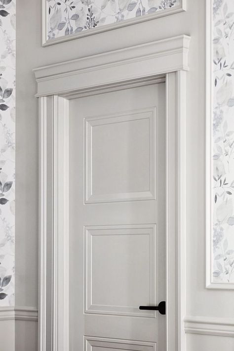 4 Back Band Trim Profiles & Moulding Design Ideas Trim Around Door Frame, Wide Door Frame Molding, Traditional Style Interior Doors, Bedroom Door Molding Ideas, Door Facings Ideas, Interior Door Headers, Classic Interior Door Styles, Victorian Door Trim, Traditional Door Casing