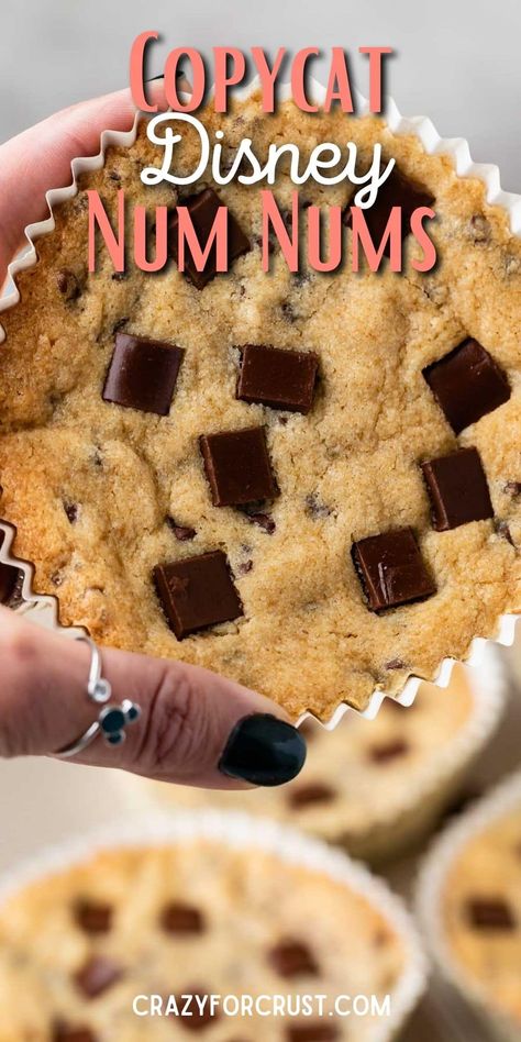 Deep Dish Chocolate Chip Cookies, Jack Jack Num Num Cookies, Jack Jack Cookie Num Num Recipe, Deep Dish Cookie Recipe, Disney Copycat Recipes, Cherry Card, Deep Dish Chocolate Chip Cookie, Deep Dish Cookie Pie, Yummy Things To Bake