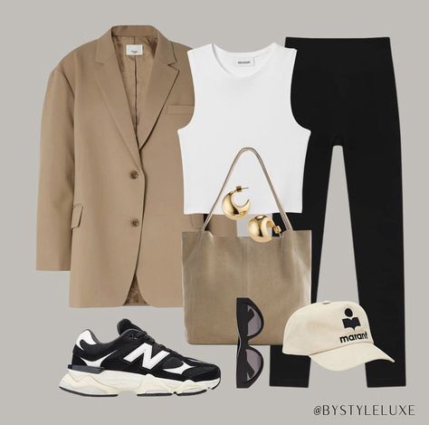 Outfit For Errands, Cozy Spring Outfits, Shop The Outfit, Tank Top Outfits, Lunch Date, Wardrobe Stylist, Virtual Fashion, Casual Work Outfits, Neutral Fashion