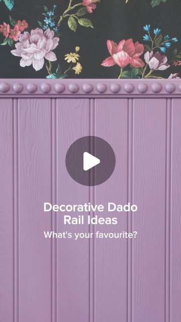 DecWOOD Mouldings on Instagram: "Must see Dado Rails!✨️😍 Can you pick a favourite one?  Head online to see our full range of Dado Rails. . . . #decwood #dadorails #dado #picturerails #interiordesigner #interiors #londoninteriors #parisinteriors #newyorkinteriors #interiorarchitecture #homeinspiration #diy #interiordecor #homedecor #wallpaper #millwork #bathroomdesign #kidsroomdesign" Decwood Mouldings, Staircase Wall Decor, Paris Interiors, Staircase Wall, Dado Rail, Kids Room Design, Interior Architecture, Bathroom Design, House Ideas