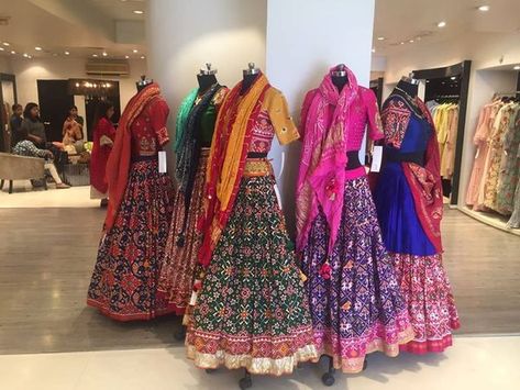 Where To Shop For Patola Lehengas & Sarees! Patoda Chaniya Choli, Patoda Chaniya Choli Design, Patola Lehenga, Lehenga Shopping, Party Wear Outfits, Chaniya Choli Designs, Choli Dress, Indian Lehenga Choli, Lehnga Dress