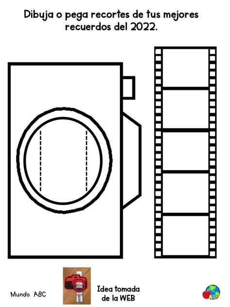 Camera Theme Preschool, Travel Art Preschool, Preschool Camera Study, Camera Template Printable, Camera Craft Preschool, Camera Activities For Preschool, Camera Crafts For Kids, Camera Crafts, Movie Crafts